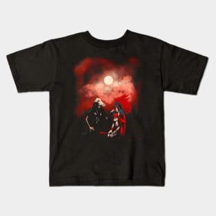 The Wolf and Red Kids T-Shirt